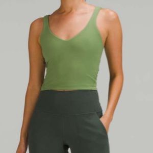 lululemon Align Tank Green Foliage Size 6